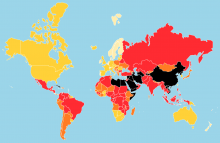 2021全球新闻自由指数